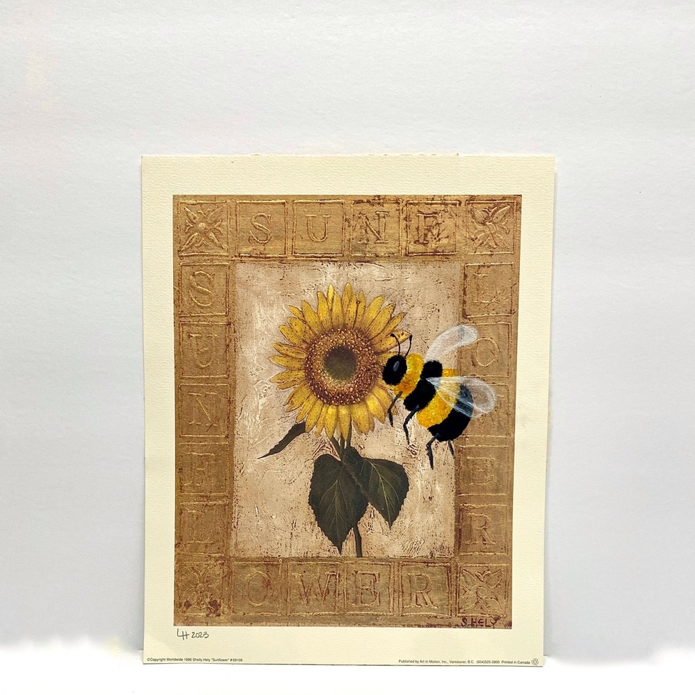 HAND Painted Original Upcycled Thrift Store Find Art Print